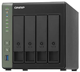 QNAP TS-431X3-4G 16TB 4 Bay Desktop NAS System | Installiert mit 4 x 4TB Western Digital Red Festplatten