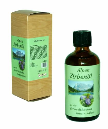 Alpen-Zirbenöl; naturrein, 100% bestes Zirbenöl; (15 ml)