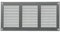 300x150mm Griglie D'Aerazione/Ventilazione in Metallo Zincato - Griglia D'aria con Rete Anti Insetti