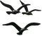 Boltze Birdy 2018897 - Cuadro de pared de metal con diseño marítimo para pasillo, salón, comedor, color negro