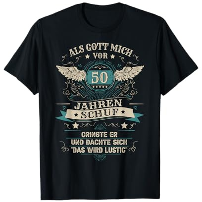 50. Geburtstag Mann Frau 50 Jahre Deko 1976 Lustig Gechenk T-Shirt