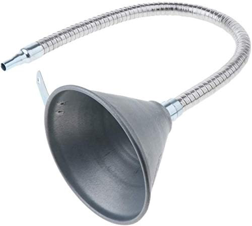 Bocca larga Rapido del Metallo di Riempimento Imbuto/Veicolo Metallo di Riempimento Lungo Becco/per Acqua Benzina Liquido di Raffreddamento Liquidi olio motore e Del Carburante/5.5 Pollici