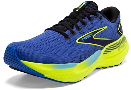 Brooks Men's Glycerin GTS 21 Supportive Running Shoe - Blue/Nightlife/Black - 9 Medium