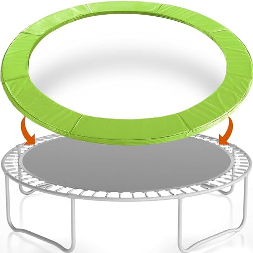 Trampolin Randabdeckung Ø183 244 305 366 396 427 457 487 cm Universell | Reißfest, UV-beständig Wetterbeständig Umrandung Federabdeckung Randschutz