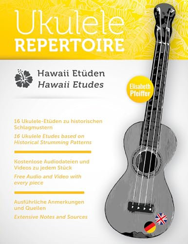 Hawaii Etudes : 16 pieces for ukulele solo (Ukulele Repertoire) (English Edition)