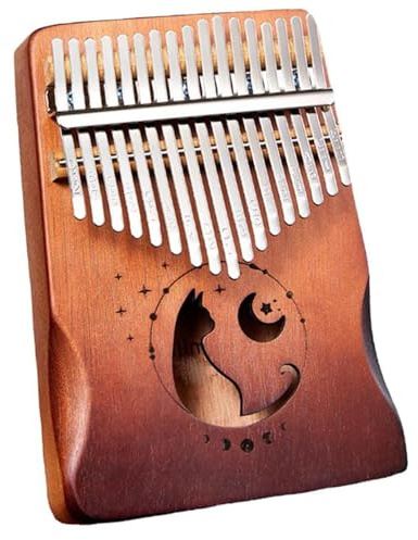 Kalimba Instrument 17 Tasten Professionelles Kalimba-Fingerklavier Aus Holz Kalimba-Daumenklavierinstrument Für Musikliebhaber(C)