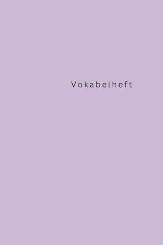 Vokabelheft: 2 Spalten, Vokabelheft, A5,