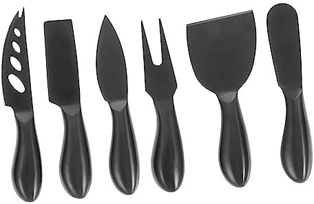 WEKADRIN 6pièces Lot De Couteaux à Fromage Et Coupe-beurre Acier Inoxydable Ustensiles De Cuisine Pratiques Pour Fromage Et Beurre
