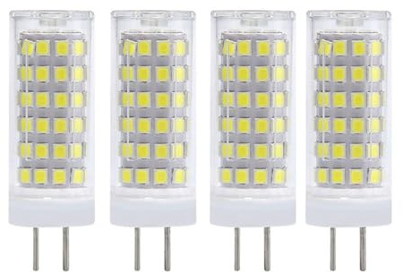 JZLBBC 7W GY6.35 Lampadine LED 110V/220V 10W JCD G6.35 Base Bi-Pin Dimmerabile Bianco Caldo 4PC 9W-220V Naturalwhite