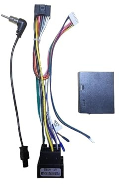 2 Din Car Radio Connector Socket Cable Power Wiring Harness with CAN Bus Compatible for Fiat Grande Punto Linea 2007