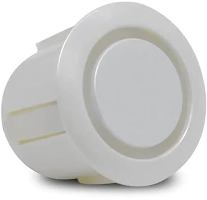 Système De Radar De Recul Kit Capteurs Stationnement Radar Recul Arrière pour Voiture 8 Avertisseurs Sonores Indicateur Alerte Sonore(Blanc)