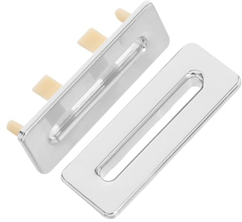 Ciieeo Copertura Pezzi in 2 Adattamento Argento Installazione e Facile Troppo Pieno di Lega Zinco Versatile per Lavandino per Accessori Bagno e Cucina