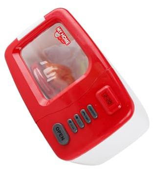 wisoolkic Four à pour Micro-Ondes factice pour Enfants : Un Jouet éducatif Stimulant Qui Encourage Les activités éducatives et Les Jeux de rôle.