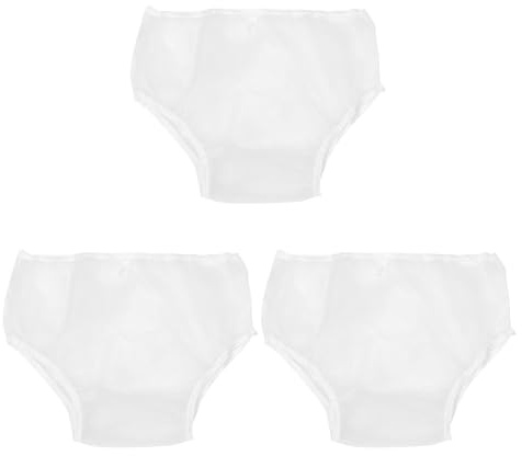 CIMAXIC 3er-Pack wasserdichte, wiederverwendbare Windeln für Senioren, atmungsaktive EVA-Windelüberhose, auslaufsichere, waschbare EVA-Windelhose für behinderte Senioren