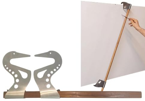 Repose-main pour artistes et dessinateurs - Pont de peinture de précision | Repose-main réglable pour travaux de détails, calligraphie et croquis - Ergonomique