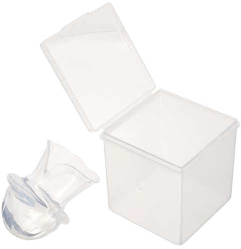 Yardwe Dispositivo Avance Mandibular para Roncar Cubierta de Lengua de Silicona Pequeña y Plástico Anti-desgaste para Detener los Ronquidos y Mejorar la Respiración Nocturna
