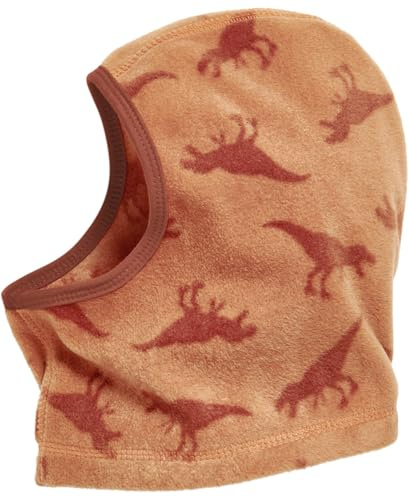 Playshoes barn unisex fleece stjärnor mjuk och ventilerande slip-mössa, Dinos, One size