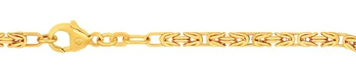 Goldkette Königskette Länge 18,7cm - Breite 2,8mm - 333-8 Karat Gold