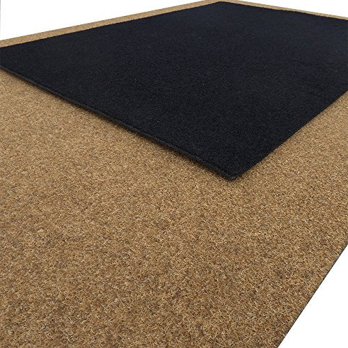 Kunstkokosmatte nach Maß | Aussenmatte Kunstkokos auf Maß | Kunstkokosmatte Zuschnitt | 60-100 cm Breite, 80-320 cm Länge | ab 71,42 € | gewählt: 81-90 cm breit, 80-120 cm lang, schwarz