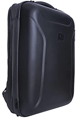 Walkasse DJBAG Hard Backpack DJBAG Hard Backpack résistant aux Chocs pour contrôleurs 2 canaux, Noir, Sac à Dos Urban DJ