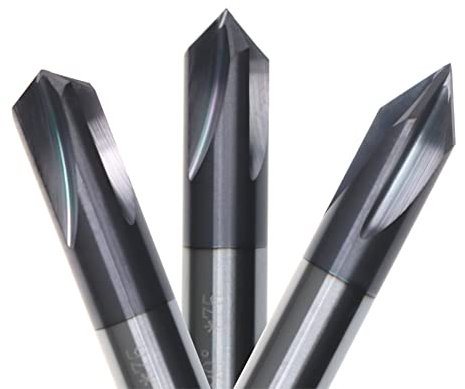 VHM Fasenfräser Entgratfräser - Ø12mm 90°