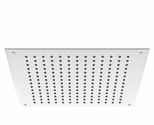 Steinberg Relax Rain Kopfbrause, Deckeneinbau, Easy-Clean, 450x450mm, 39064, Farbe: Edelstahl poliert