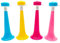 Niuhong 4 Pcs Vuvuzela Sonido Fuerte Fanfarria Fútbol Tröte Muy Fuerte Trompeta Porristas Cuerno Krachmacher Tocando Trompetas Plástico Espectadores Fans Trompeta Estadio Partido Fútbol