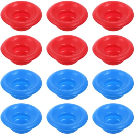 MAGICLULU Reusable Reusable Reusable Reusable Plastic Gaskets Washer 12pcs Swing Flip Bottle Hat Shaped Swing Top Washers Leak-proof Gasket Replacements for Home Brew Beer Soda Bottle Sealing