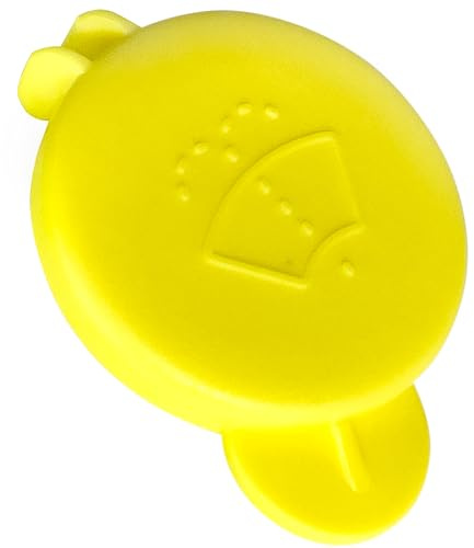 Click&Fit Windshield Fluid Reservoir Cap replacement for Ford Fiesta MK5 2001-2008, Ford Fusion 2001-2012 Replases OE 1488251 For neck 1.5'' (38 mm) diameter