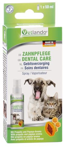 Vetlando Zahnpflege-Spray für Hunde und Katzen 50 ml