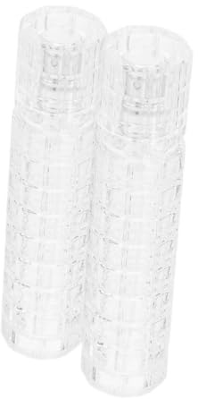 PRETYZOOM Flaconi Spray per Cocktail 2 Pezzi in Vetro Trasparente da 30ml, Spray Vuoto Portatile Facile da Impugnare per Bartending e Profumi