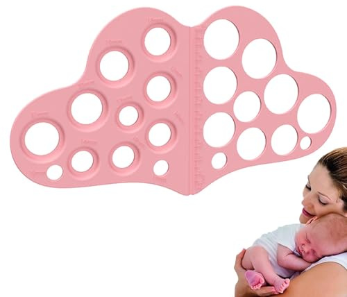 Chaies Nipple Ruler for Flanges Sizing, Nipple Ruler,Nipple Rulers for Flange Sizing | Breast Flange Measuring Tool, Nipple Size Ruler