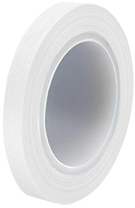 MOUMOUTEN 2 Rollos 10m × 10mm Cinta PTFE Blanco Alta Temperatura,Tela Aislante Vinilo Térmico Sublimación Cinta de Prensa para Máquina Selladora al Vacío