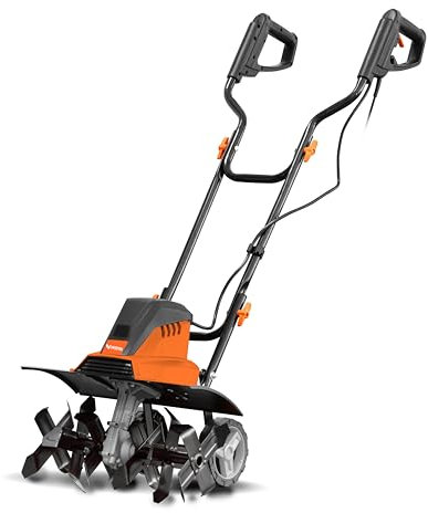 Motobineuse électrique 1500W – 6 Fraises, 45 cm de Largeur, Profondeur 22 cm - CHESTER