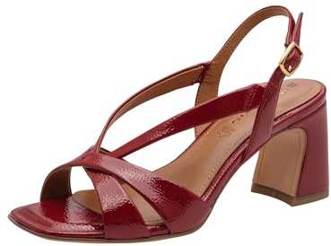 Tamaris Donna sandalo con tacco a blocco rosso 41 EU