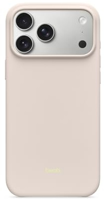 Beats iPhone 17 Pro Max-skal med MagSafe och kamerareglage, matt yta, mikrofiberfoder – kalksten
