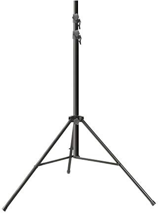 Adam Hall Stands SLS315B - Professionelles Licht- und Boxenstativ, Belastbarkeit bis zu 30 kg, Zweifach-Auszug, schwarz