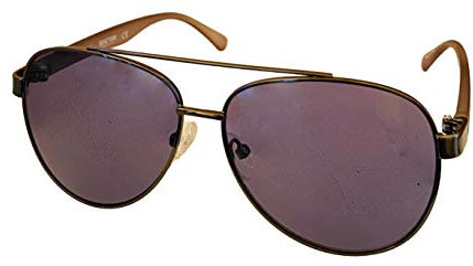 Kenneth Cole Reaction herrsolglasögon KC1394, glänsande gunmetall, 8 V, rödjärn, medium, Rödmässing, Medium