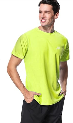 MeetHoo Rash Guard Hombre Camisa Manga Corta/Largas Camiseta UV Camisetas Deporte T-Shirt Deportiva de Protección Solar UV UPF 50+ para fútbol Atletismo Correr o Montañismo