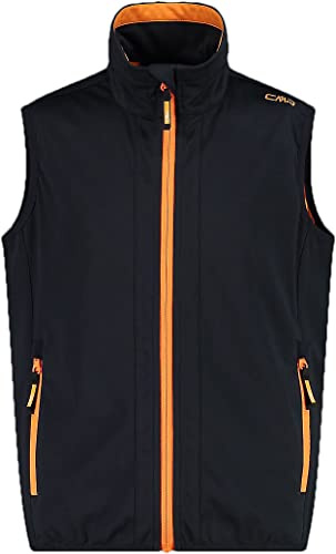 CMP - Ljus Softshell väst för barn, Antracit-Flame, 110, Antracit-Flame