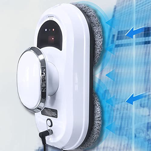 QJJML Robot Lavavetri Intelligente, Pulitore Magnetico Remoto Automatico per Pareti di Piastrelle di Ceramica di Vetro per Cucina di Bagni di Finestre di Pavimenti Alti