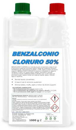PUIS BENZALCONIO CLORURO 50% Igienizzante - 1000g