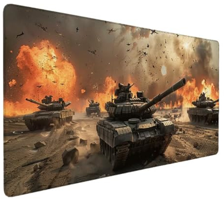 Tapis de Souris Gamer, Tapis de Souris XXL 600x300 Tapis Souris D'épaisseur de Protecteurs pour Gamer, Ordinateur, Mac, PC, Tapis de Souris Ergonomique, Grand Tapis de Souris (Gris, RéServoir) 1-X