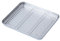 Msiud Teglia da Forno Rettangolare con Griglia in Acciaio Inossidabile, Addensata Universale Vassoio, Grande Teglia da Forno e Griglia per Torte per Cuocere Cucinare Torte 41,5 x 24 x 2,5 cm (Grande)