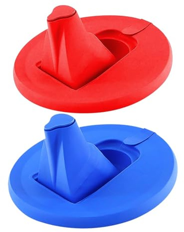 Namvo 2PCS Paint Can Pour Spout With Air Hole Dia Collapsible Paint Can Spout Dustproof And Leakproof Paint Can Lid With Pour Spout For Paint Pouring Tool