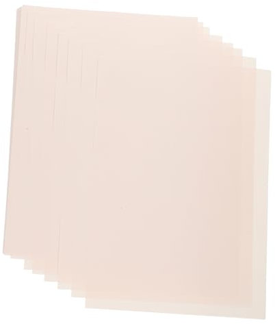 Operitacx Sublimations-transferpapier A4 für Den Bastel-wärmetransfer auf T-shirt-druck Weiße und Beige Blätter 100 Stück