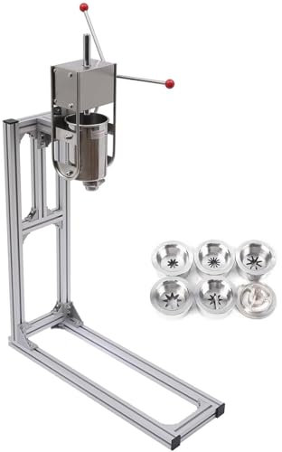 Macchina automatica commerciale per churro, riempitrice manuale per ciambelle alla frutta latina spagnola, perfetta per ristoranti e catering