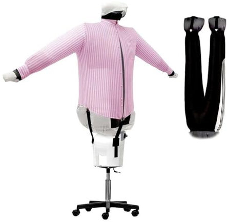 EOLO Stirasciugatrice SA05 SP ECO V5 Stira Asciuga Camicie Camicette Pantaloni Stiro Facile Manichino Ferro Verticale Stiratrice Supporto 5 Ruote 3 Programmi Made in Italy Garanzia 5 Anni A++