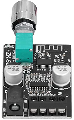 MasYosh Ljudförstärkarmodul, 50W Dual Channel Stereo Amplifier Board med 5,0 BT och Potentiometer Volymkontroll, för Ljudteknik och Elektronisk Utrustning