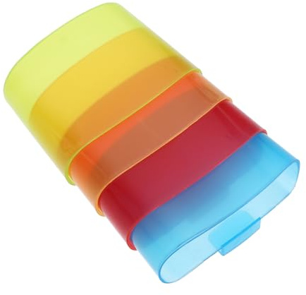 PAMINGONO Bustine Affidabile Appendere da Pp in Pezzi 4 di per Tè e Biscotti Versatile Porta Laterale Accessorio Tazza Tisane e Infusi per Uso Quotidiano